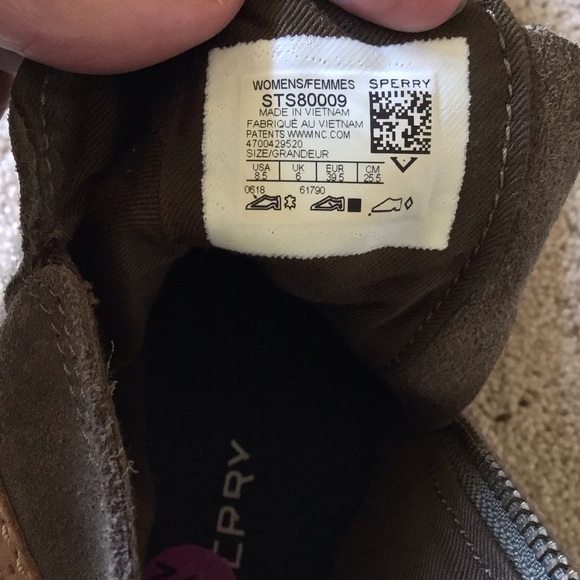 Sperry Olive Green Top-Sider Waterproof Ankle - Picture 6 of 7